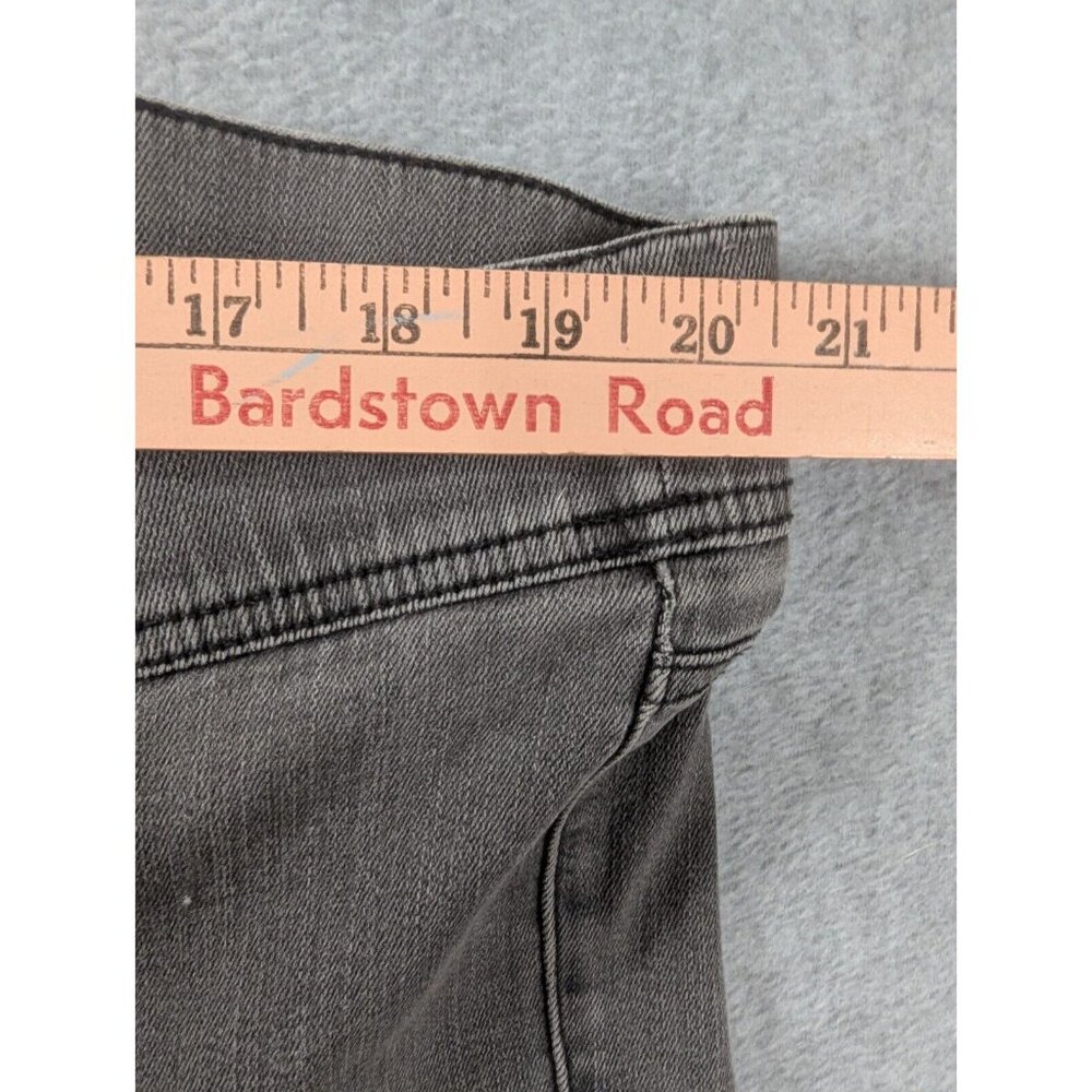 Torrid Denim Jeans Size 3R Grey Jegging Pull On Lace Up Legs High Rise Stretch - Picture 4 of 12
